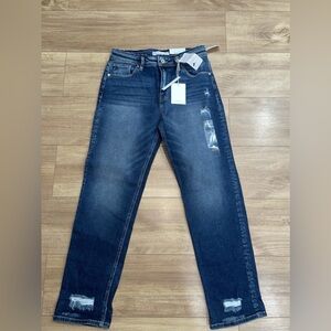 KanCan straight leg crop